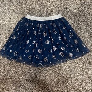 Disney Navy and Silver Skirt